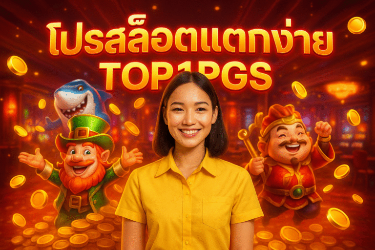 โปรสล็อตแตกง่าย TOP1PGS สายปั่นห้ามพลาด