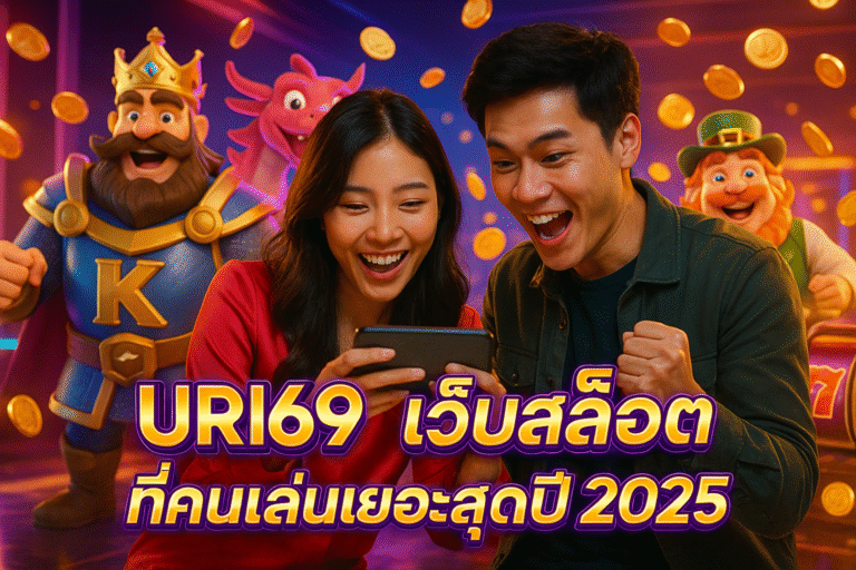 URI69 เว็บสล็อต ที่คนเล่นเยอะสุดปี 2025