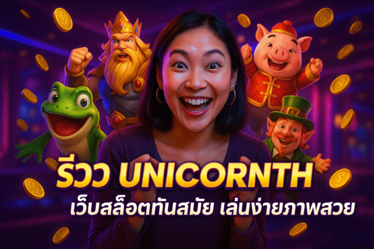 UNICORNTH เว็บสล็อตทันสมัย เล่นง่ายภาพสวย